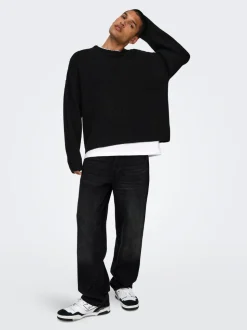 ONSFADE Mid waist Loose fit Jeans