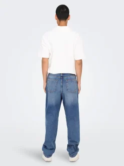 ONSFADE Mid waist Loose fit Jeans