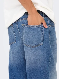 ONSFADE Mid waist Loose fit Jeans