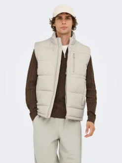 ONSJAKE Gequilt gilet