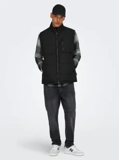 ONSJAKE Gequilt gilet