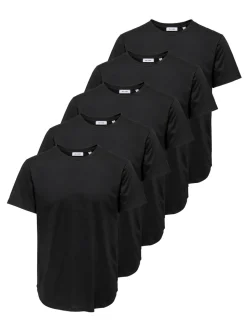 ONSJEFF 5-pack T-shirts