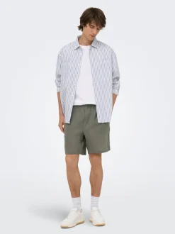 ONSLAURENCE Regular fit Linnen Shorts