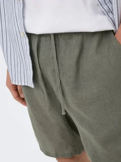 ONSLAURENCE Regular fit Linnen Shorts