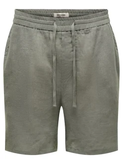 ONSLAURENCE Regular fit Linnen Shorts