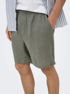 ONSLAURENCE Regular fit Linnen Shorts