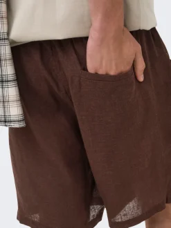 ONSLAURENCE Regular fit Linnen Shorts