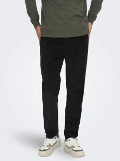 ONSLINUS Corduroy broek met tapered fit