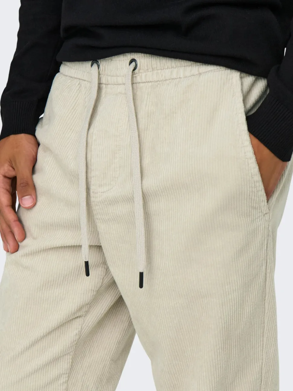 ONSLINUS Corduroy broek met tapered fit