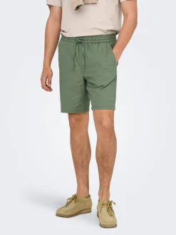 ONSLINUS Regular fit Linnen Shorts