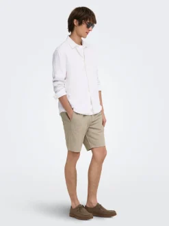 ONSLINUS Regular fit Linnen Shorts