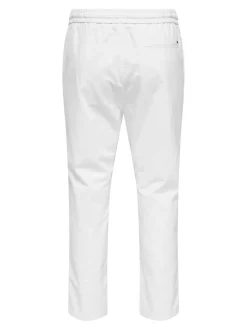 ONSLINUS Tapered fit Linnen Joggingbroek