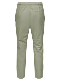 ONSLINUS Tapered fit Linnen Joggingbroek