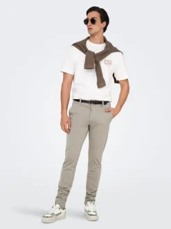 ONSMARK Slim tapered fit Chinobroek