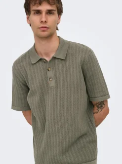 ONSMOON Gebreide polo