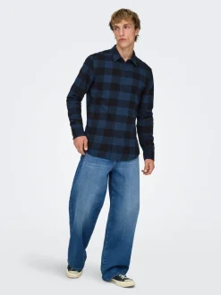ONSREMI Mid rise Wide leg fit Stretch Jeans