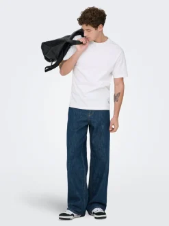 ONSREMI Mid rise Wide leg fit Jeans