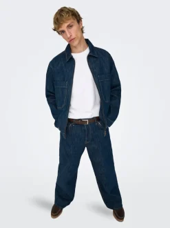 ONSREMI Mid rise Wide leg fit Jeans