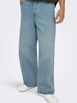 ONSREMI Mid rise Wide leg fit Stretch Jeans