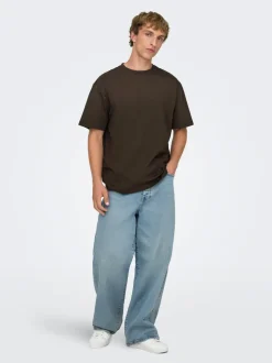 ONSREMI Mid rise Wide leg fit Stretch Jeans