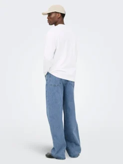 ONSREMI Mid rise Wide leg fit Jeans