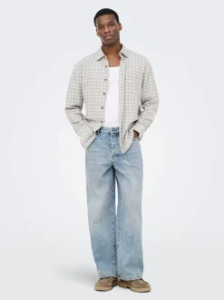 ONSREMI Mid rise Wide leg fit Jeans