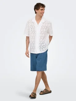ONSREMI Mid rise Wide leg fit Shorts