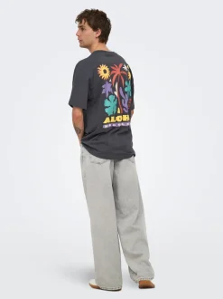 ONSREMI Mid rise Wide leg fit Jeans