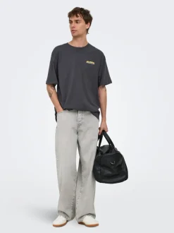 ONSREMI Mid rise Wide leg fit Jeans