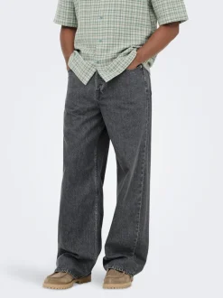 ONSREMI Mid rise Wide leg fit Jeans