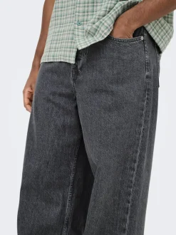 ONSREMI Mid rise Wide leg fit Jeans