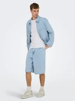 ONSREMI Mid rise Wide leg fit Shorts