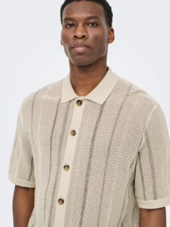 ONSTOBBY Gebreide polo