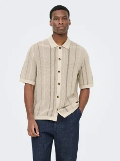 ONSTOBBY Gebreide polo