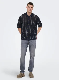 ONSTOBBY Gebreide polo