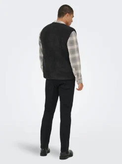 ONSTONY Fleece spencer