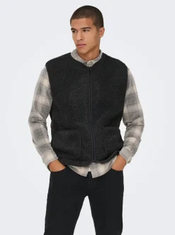 ONSTONY Fleece spencer