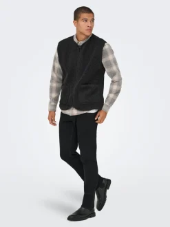 ONSTONY Fleece spencer
