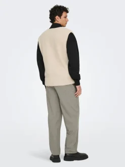 ONSTONY Fleece spencer