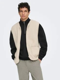 ONSTONY Fleece spencer