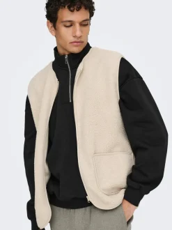 ONSTONY Fleece spencer