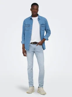 ONSWARP Low waist Skinny fit Jeans