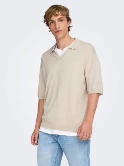ONSWYLER Gebreide polo
