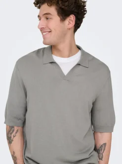 ONSWYLER Gebreide polo