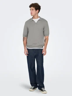 ONSWYLER Gebreide polo