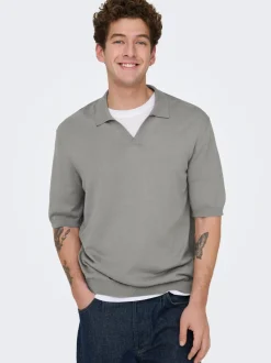 ONSWYLER Gebreide polo