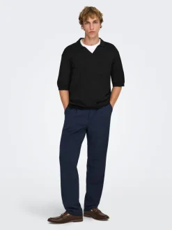 ONSWYLER Gebreide polo