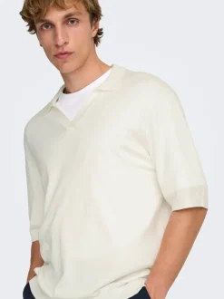 ONSWYLER Gebreide polo