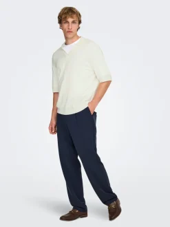 ONSWYLER Gebreide polo