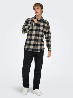 ONSYOKE Mid rise Tapered fit Stretch Jeans